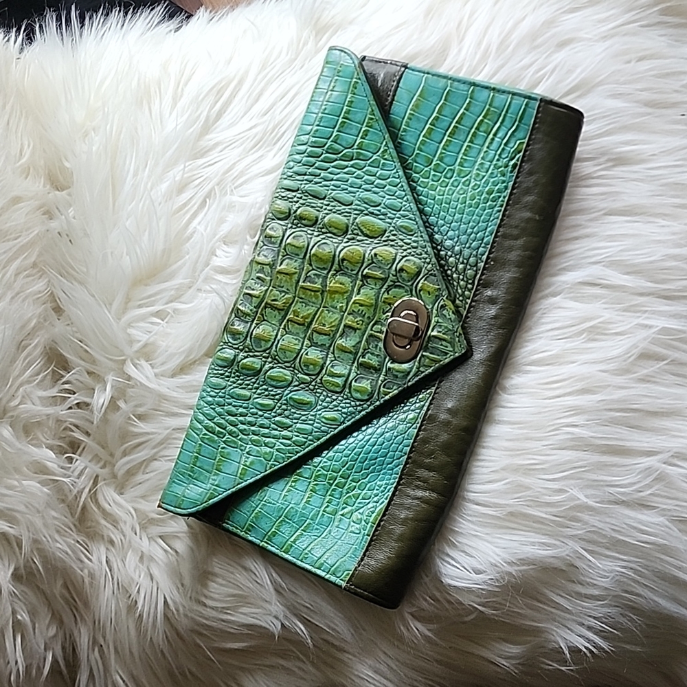 Borris Powell Leather Clutch